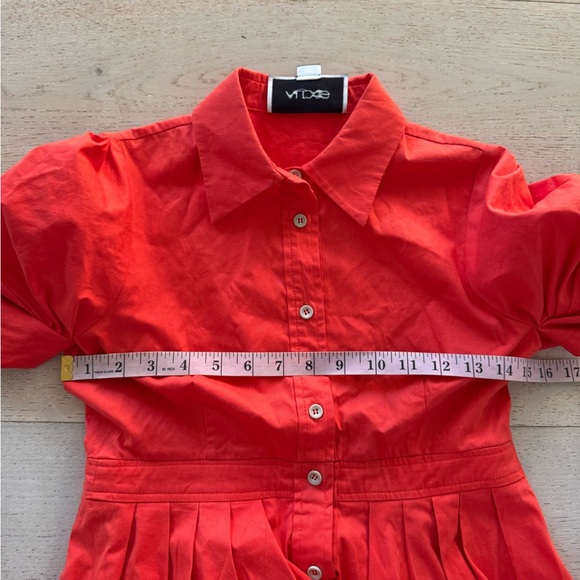 Alexis Gyles Red/Orange Dress, Size XS - Picture 15 of 15
